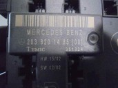 Recambio de centralita cierre para mercedes-benz clase c (w203) sportcoupe 2.2 cdi cat referencia OEM IAM 2038201485 