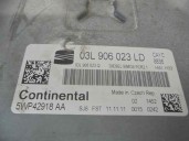 Replacement engine ECU for Seat Ibiza (6J5) 1.6 TDI OEM IAM reference 03L906023LD 5WP42918AA CONTINENTAL