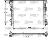 Recambio de radiador agua para peugeot 806 srdt referencia OEM IAM 731166 877163UA VALEO