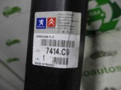 Recambio de refuerzo paragolpes trasero para peugeot 806 srdt referencia OEM IAM 7414C9 DE PLASTICO 