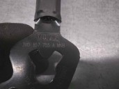 Recambio de enganche cinturon para skoda superb (3v3) active referencia OEM IAM 3V0857755A 2 PINES 5 PUERTAS