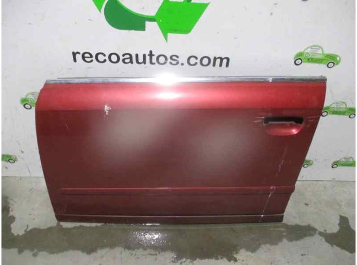 Recambio de puerta delantera izquierda para audi a4 berlina (8ec) 2.0 tdi referencia OEM IAM 8E0831051L GRANATE 