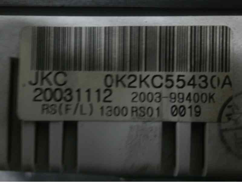 Recambio de cuadro instrumentos para kia carens 2.0 crdi referencia OEM IAM 0K2KC55430A 20031112 