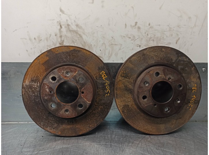 Replacement front brake disc for Suzuki Swift Saloon (MZ) GLX (5-door) OEM IAM reference 5531162J00 