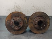 Replacement front brake disc for Suzuki Swift Saloon (MZ) GLX (5-door) OEM IAM reference 5531162J00 