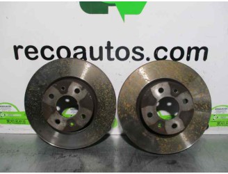 Recambio de disco freno delantero para fiat croma (182) 2.0 referencia OEM IAM 