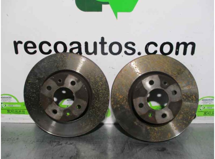 Replacement front brake disc for Fiat Croma (182) 2.0 OEM IAM reference 