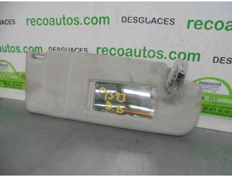 Recambio de parasol derecho para seat toledo (1m2) 1.9 tdi referencia OEM IAM 6X0857552A  