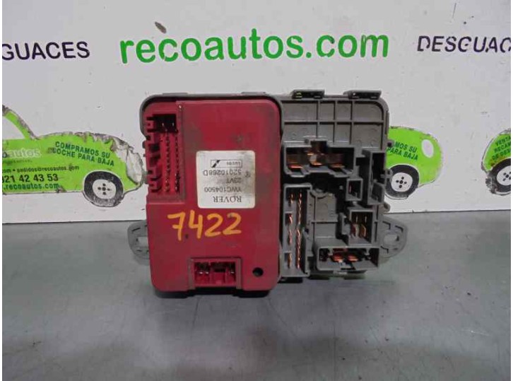 Replacement relay / fuse box for mg series 200 (rf) 214 si (3-door) OEM IAM reference YWC104500 52010268D LUCAS