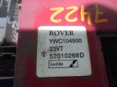 Recambio de caja reles / fusibles para mg serie 200 (rf) 214 si (3-ptas.) referencia OEM IAM YWC104500 52010268D LUCAS
