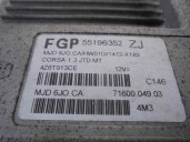 Replacement engine ECU for Opel Astra G Coupé 1.8 16V CAT OEM IAM reference 55196352 