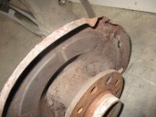 Recambio de puente trasero para opel astra g coupé 1.8 16v cat referencia OEM IAM PARA DISCOS 5 TORNILLOS BURRA 18