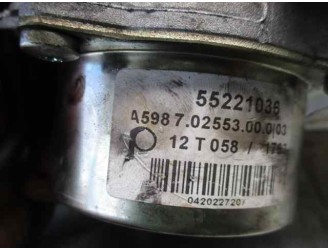 Recambio de depresor freno / bomba vacio para peugeot bipper 1.3 16v hdi fap referencia OEM IAM 55221036 A59870255300003 PIERBUR