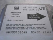 Recambio de centralita airbag para opel astra g coupé 1.8 16v cat referencia OEM IAM 09174006 5WK42878 SIEMENS