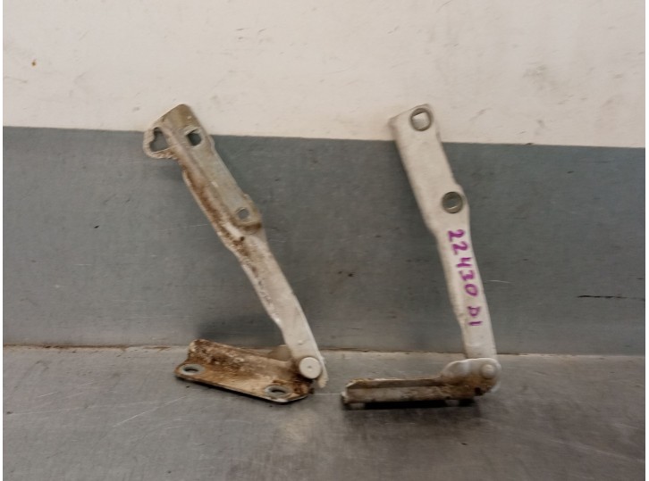 Recambio de bisagra capot para dacia sandero 1.2 16v referencia OEM IAM 8200763872 8200763871 