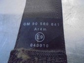 Replacement rear left seatbelt for Opel Astra G Coupé 1.8 16V CAT OEM IAM reference 90560641 00066629 2 DOOR