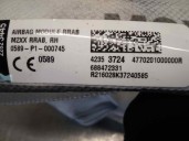 Recambio de airbag cortina delantero derecho para opel karl 1.0 12v referencia OEM IAM 42353724 5 PUERTAS