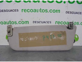 Replacement left sun visor for Opel Astra G Coupé 1.8 16V CAT OEM IAM reference 