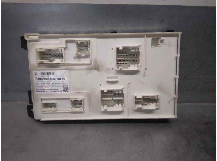 Recambio de modulo electronico para mercedes-benz clase gla (w156) 2.1 cdi cat referencia OEM IAM A1569007702  