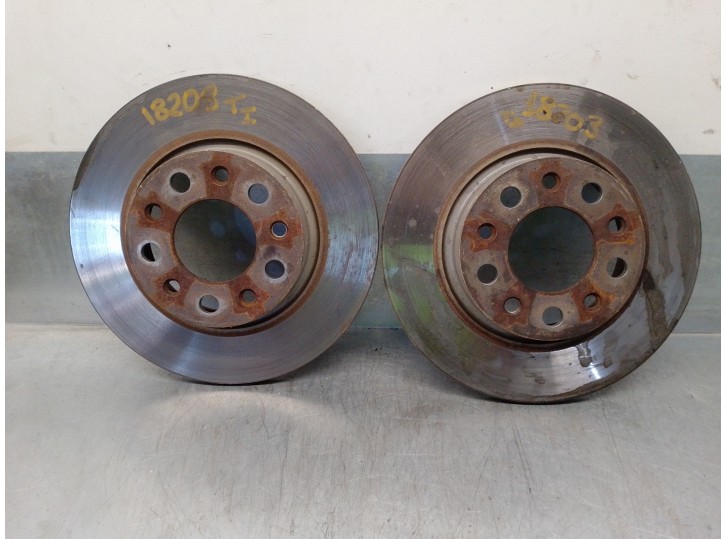 Recambio de disco freno trasero para fiat 500 x (334) 1.4 16v turbo cat referencia OEM IAM 51964082  