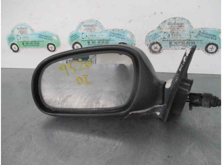 Replacement left wing mirror for Hyundai Accent (X3) 1.3 GLS Automatic OEM IAM reference 8760522401CA MANUAL BLACK