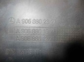 Recambio de paragolpes trasero para mercedes-benz sprinter ii caja cerrada cdi cat referencia OEM IAM IZQUIERDA NEGRA 