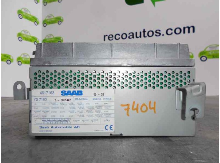 Recambio de amplificador para saab 9-5 familiar 2.2 tid cat referencia OEM IAM 4617163  