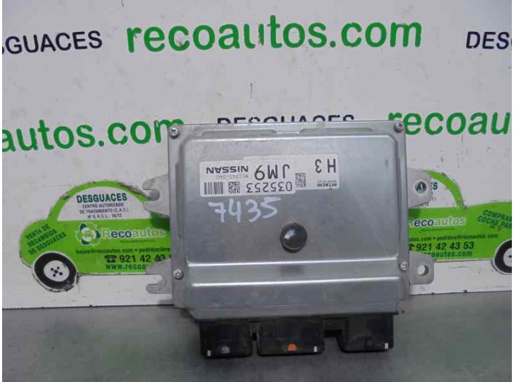 Replacement engine control unit (ECU) for Nissan Juke (F15) 1.6 16V CAT OEM IAM reference MEC940040 