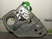 Replacement rear left window regulator for Fiat Stilo Multi Wagon (192) 1.9 JTD CAT OEM IAM reference 50002603 2 PINS 5 DOORS