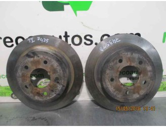Recambio de disco freno trasero para nissan juke (f15) 1.6 16v cat referencia OEM IAM 43206JD00A  