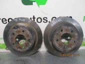Replacement rear brake disc for Nissan Juke (F15) 1.6 16V CAT OEM IAM reference 43206JD00A 