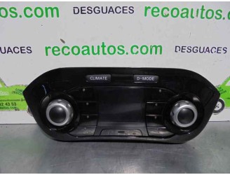 Replacement climate control switch for Nissan Juke (F15) 1.6 16V CAT OEM IAM reference 24845BX83B 