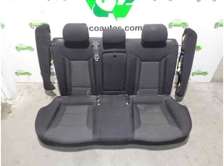 Replacement rear seats for Hyundai i40 1.7 CRDi cat OEM IAM reference BLACK FABRIC 4 DOORS