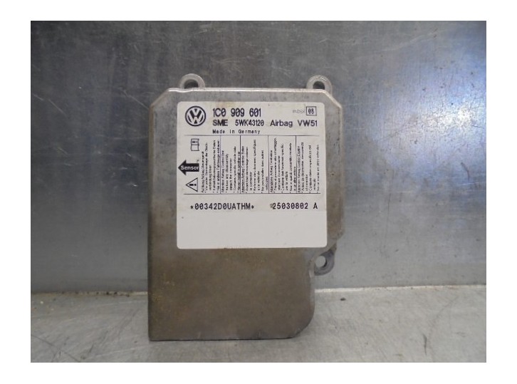 Recambio de centralita airbag para skoda octavia combi (1u5) 1.9 tdi referencia OEM IAM 1C0909601 5WK43120 SIEMENS