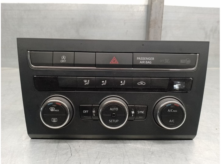 Recambio de mando climatizador para seat leon (5f1) 1.4 16v tsi referencia OEM IAM 5F0907044M 5HB01121545 