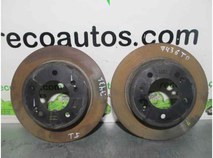 Recambio de disco freno trasero para kia soul ( ) 1.6 gdi cat referencia OEM IAM 584113X300  