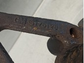 Recambio de mangueta trasera izquierda para saab 9-3 berlina 1.9 tid cat referencia OEM IAM 13176128  