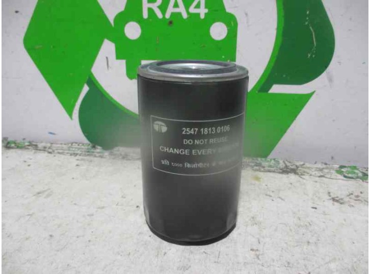 Recambio de filtro aceite para tata indica 1.4 diesel referencia OEM IAM 254718130106 254718130106 