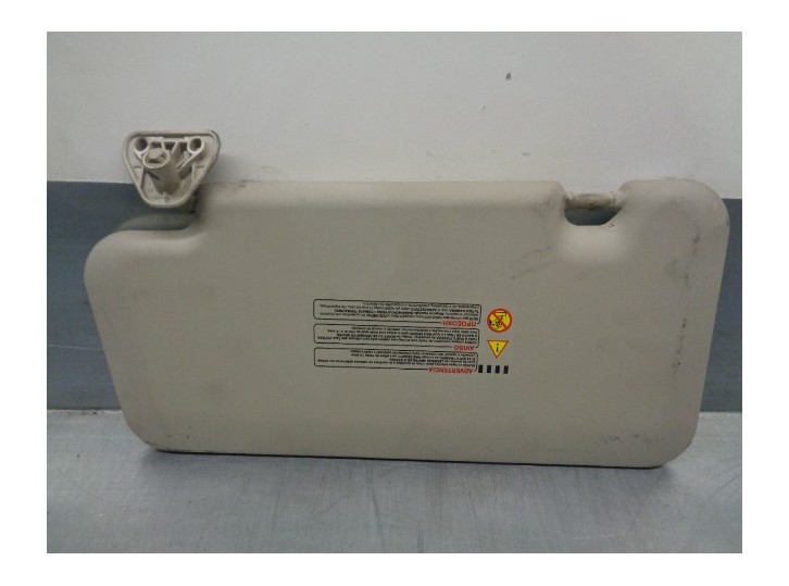 Recambio de parasol derecho para nissan note (e11e) acenta referencia OEM IAM 