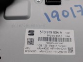 Recambio de pantalla multifuncion para seat leon (5f1) 1.4 16v tsi referencia OEM IAM 5F0919604A APU00230111 