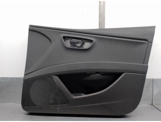 Recambio de guarnecido puerta delantera derecha para seat leon (5f1) 1.4 16v tsi referencia OEM IAM 5F4867132 5 PUERTAS
