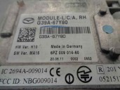 Recambio de modulo electronico para mazda 3 lim. (bl) 2.2 turbodiesel cat referencia OEM IAM G39A67Y80  
