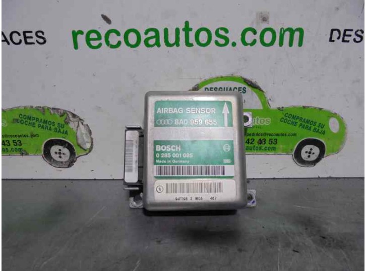 Recambio de centralita airbag para audi 80/90 (893) 2.3 cat (ng) referencia OEM IAM 8AO959655 0285001085 BOSCH