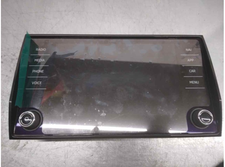 Recambio de sistema navegacion gps para skoda karoq (nu) 125 aniversario referencia OEM IAM 5E0947105L A2C39555802 