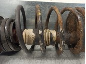 Recambio de amortiguador delantero derecho para lancia dedra berl. 1.9 turbodiesel referencia OEM IAM 71733476  