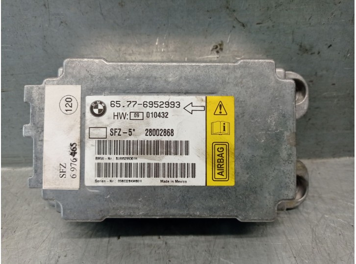 Recambio de centralita airbag para bmw 5 touring (e61) 525 d referencia OEM IAM 65776952993  28002868