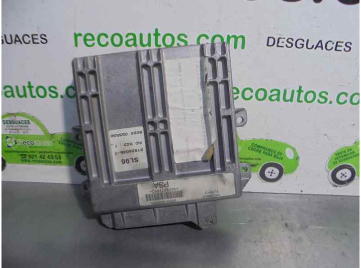 Recambio de centralita motor uce para peugeot 406 berlina (s1/s2) 1.8 cat referencia OEM IAM 9629372880 216260357 