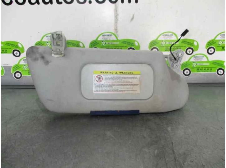 Recambio de parasol derecho para mercedes-benz clase m (w163) 4.0 cdi 32v cat referencia OEM IAM 