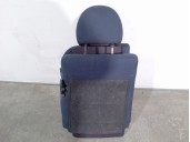 Recambio de asientos trasero izquierdo para fiat doblo cargo (223) 1.9 jtd cat referencia OEM IAM 4829647 TELA AZUL Y ROJO 5 PUE