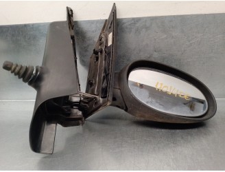 Recambio de retrovisor derecho para smart micro compact car 0.6 referencia OEM IAM 0000512V007C22 MANUAL NEGRO